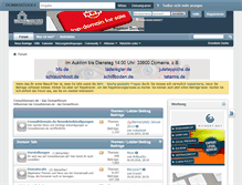 Tablet Screenshot of consultdomain.de